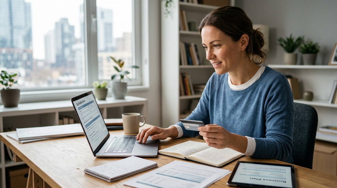Illustration: How to Get a Business Credit Card as a Freelancer in 2026