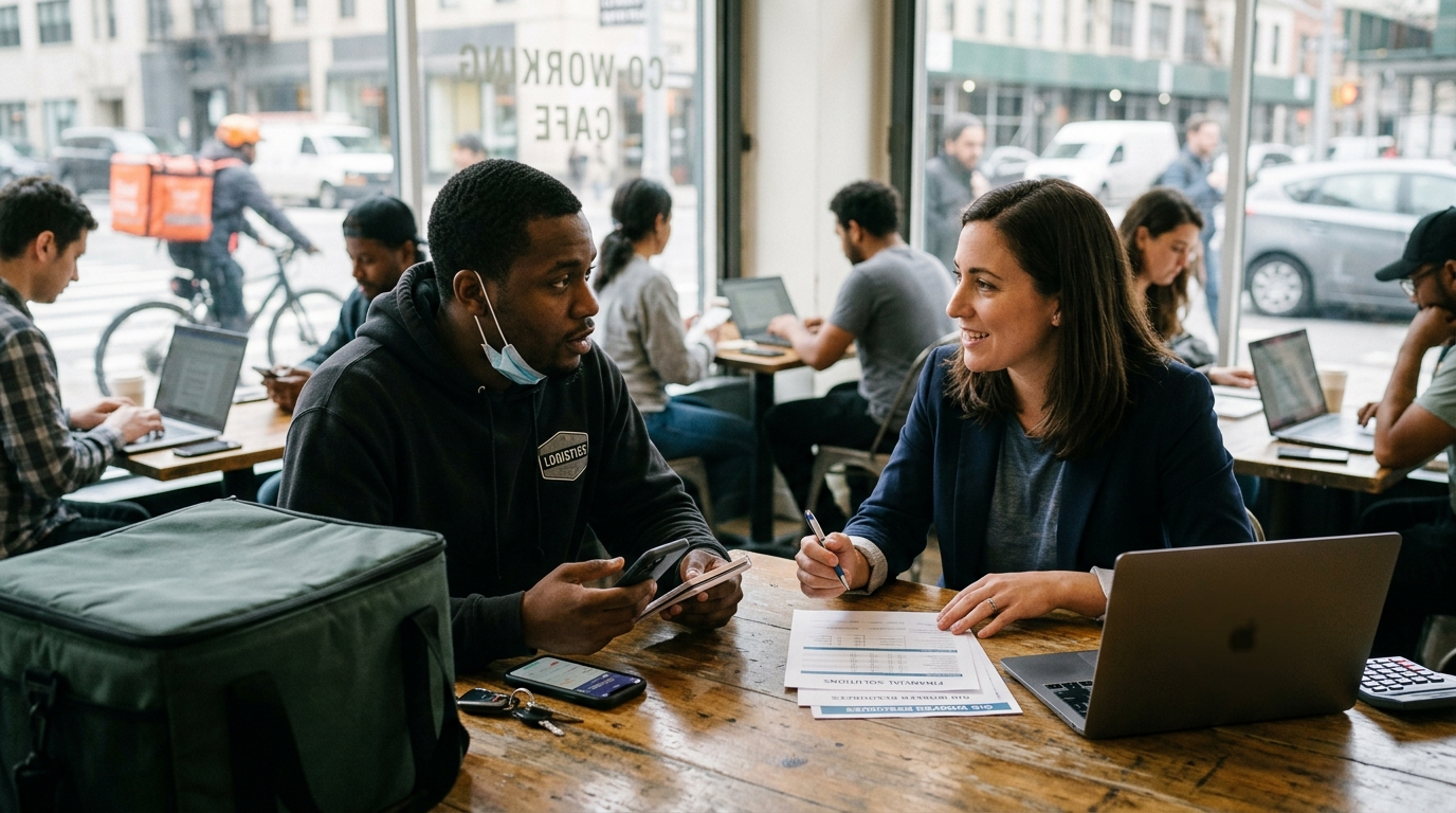 Illustration: Short-Term Cash Flow Loans for 2026: A Guide for Gig Workers
